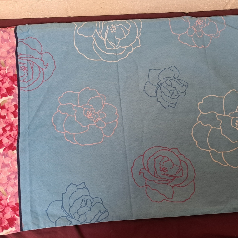 Pirmor Casa 2pc Floral Print King Size Pillowcase